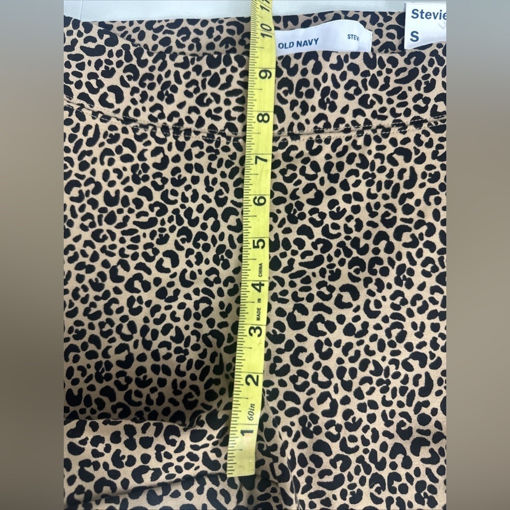 NWT Old Navy Leggings Sz S Small Animal Print Stevie Pull On Comfort Mid Rise - Picture 4 of 9